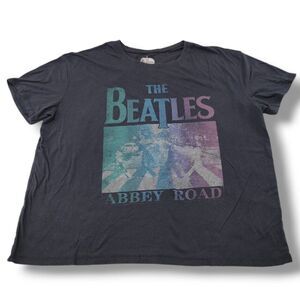 The Beatles Top Size XXL (20) The Beatles Abbey Road Graphic Print T-Shirt Faded
